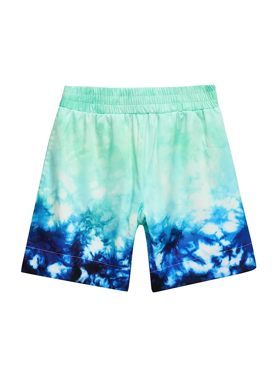 Little Boy's & Boy's Surf Lotus Cotton Shorts - Size 13