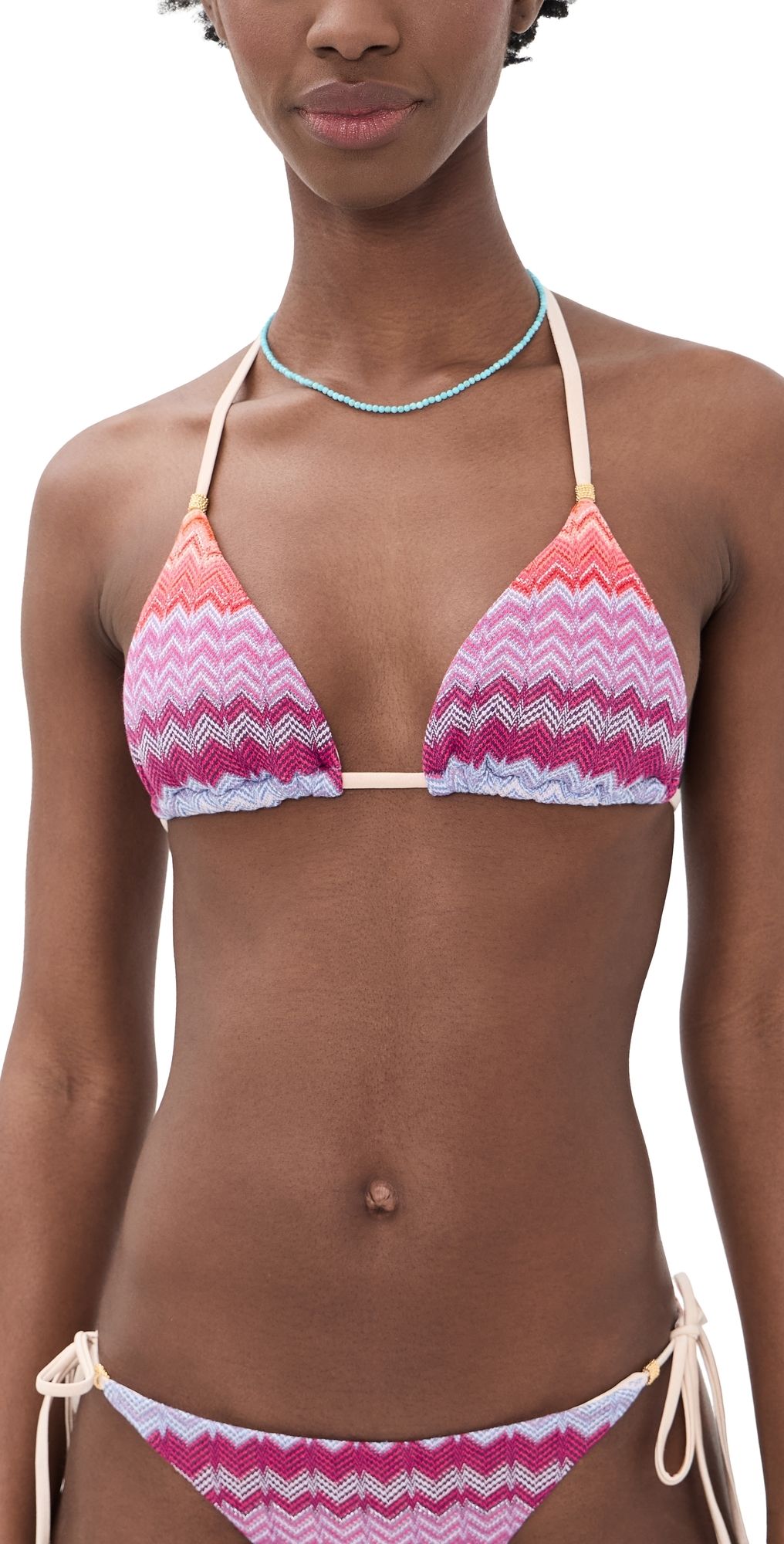 PQ Swim Triangle Bikini Top Sunkissed S