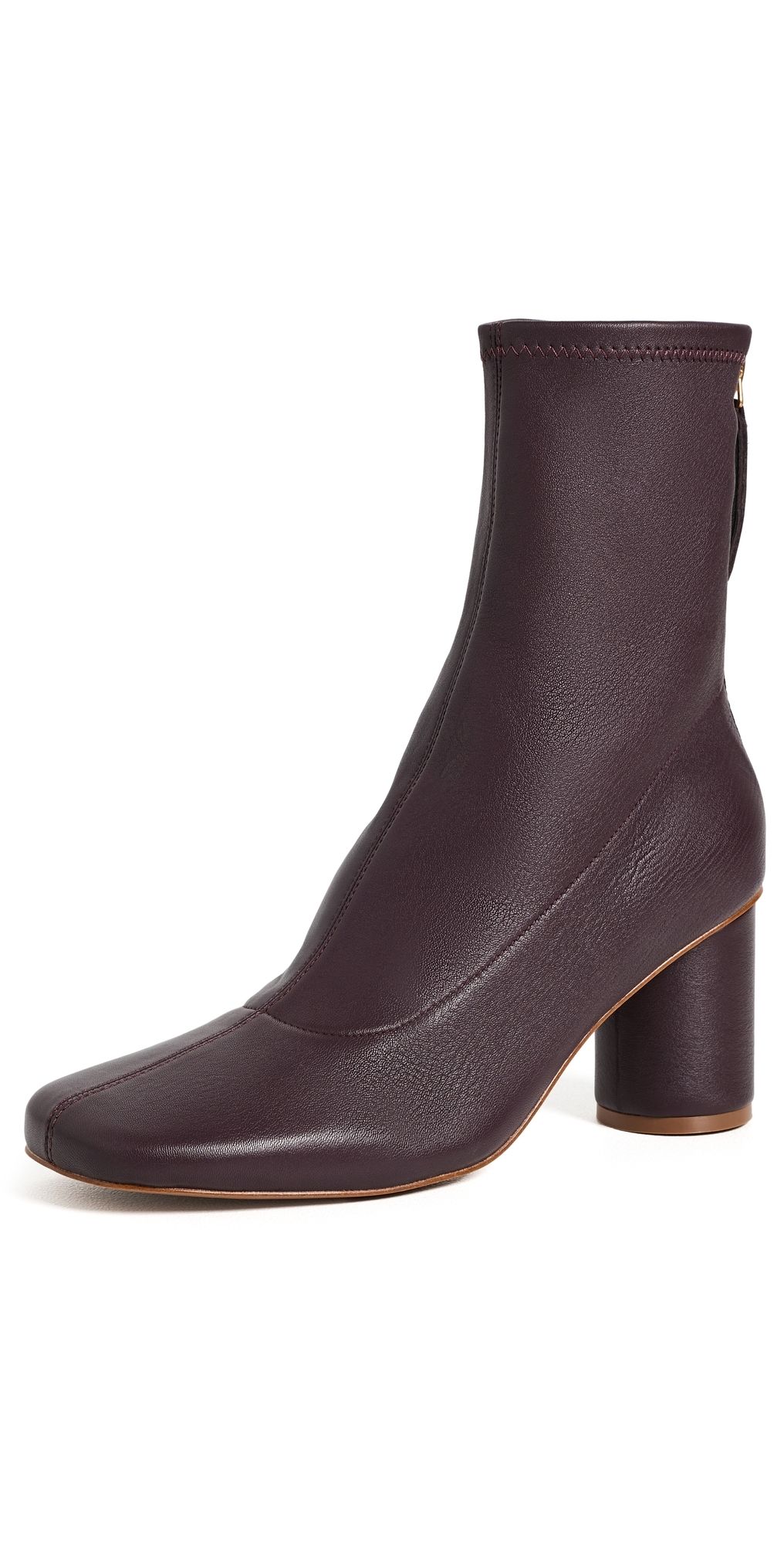FARM Rio Classic Plain Booties Merlot 10