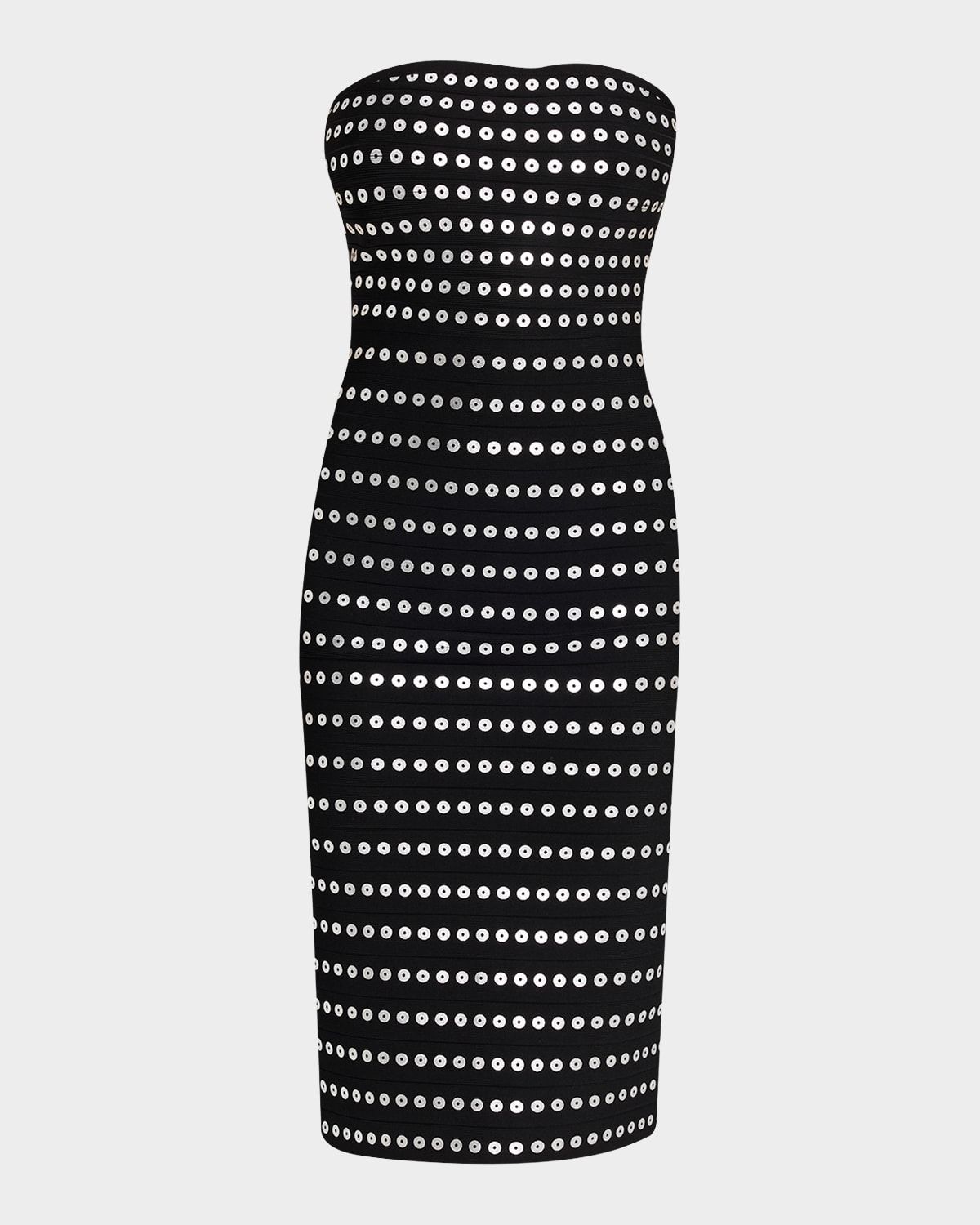 The Eira Grommet Bandage Dress