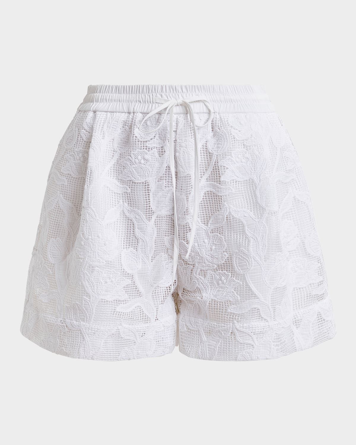 Hazer Floral Lace Shorts