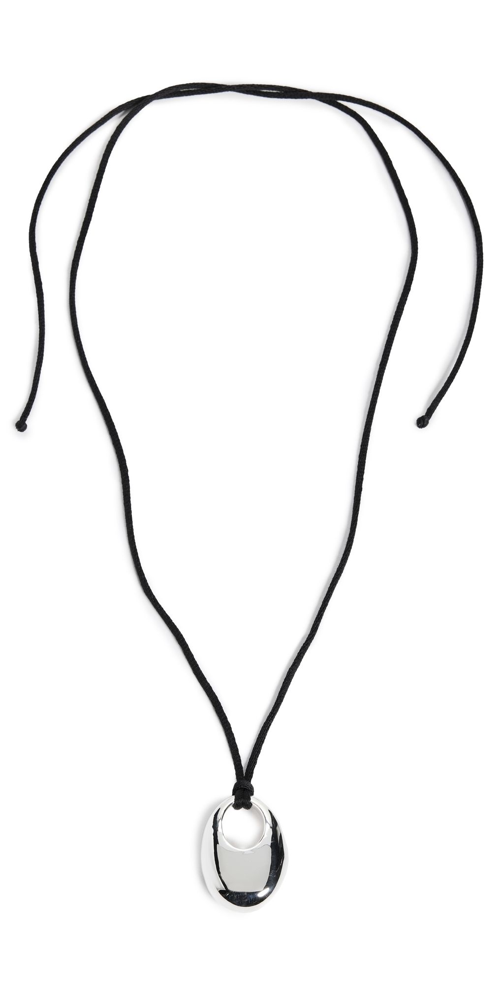 Annika Inez Sloping Pendant Necklace Silver One Size