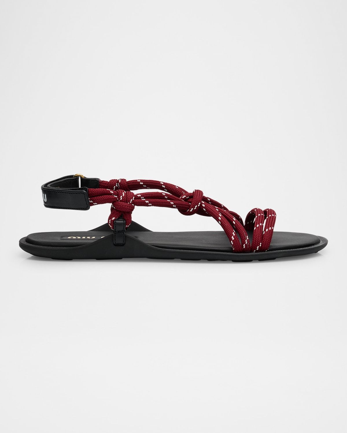 Nastro Cross Rope Grip-Strap Sandals