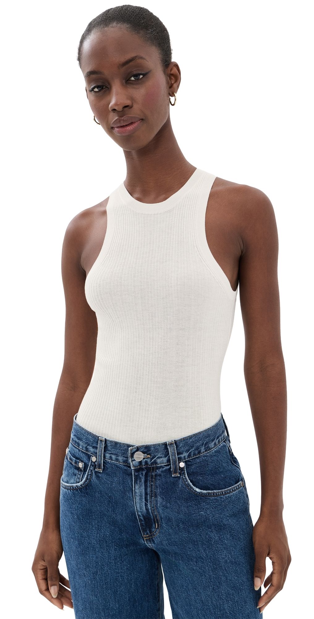 TWP Port Tank Ivory M