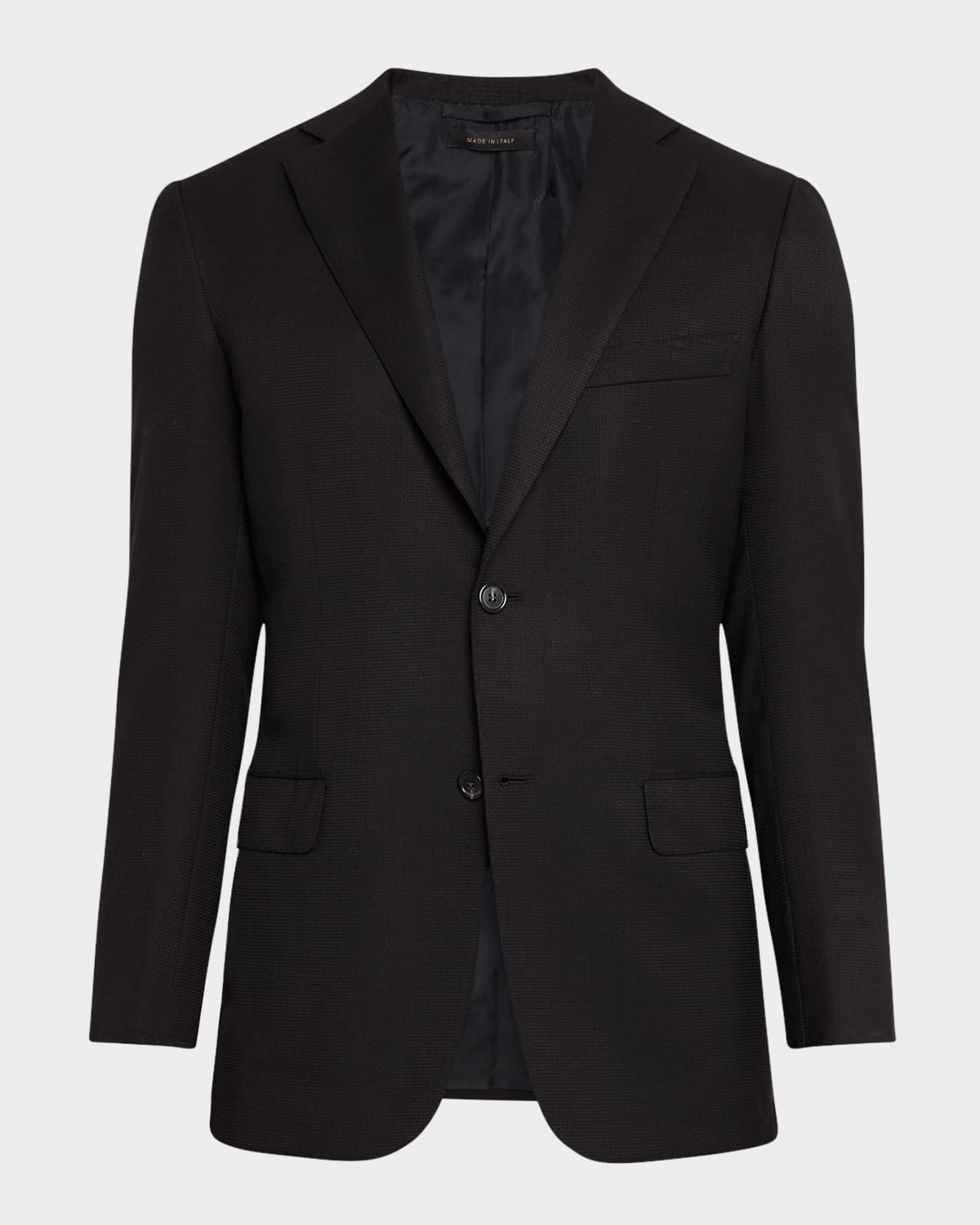 Men & apos;s Textured Wool Blazer