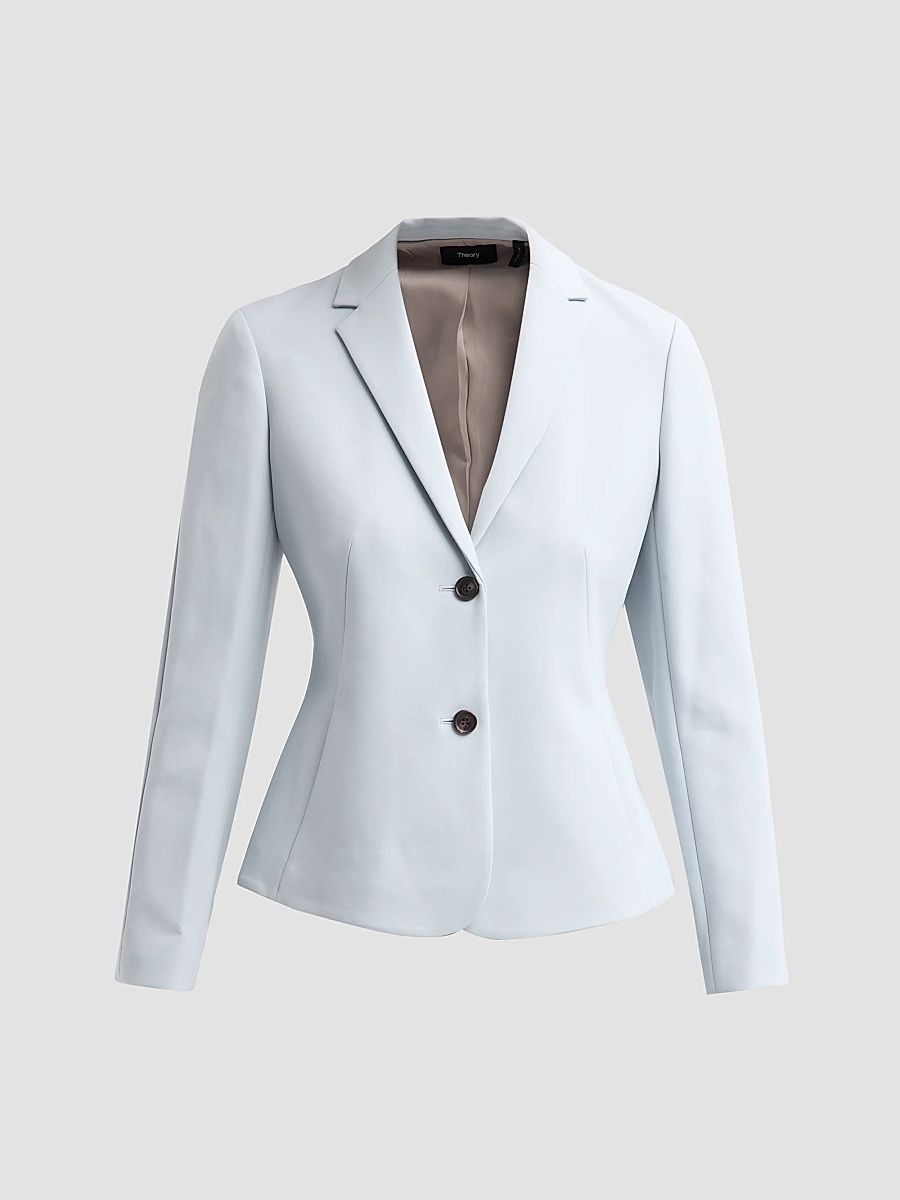 Women's Shaped Crêpe Blazer - Luna - Size 16