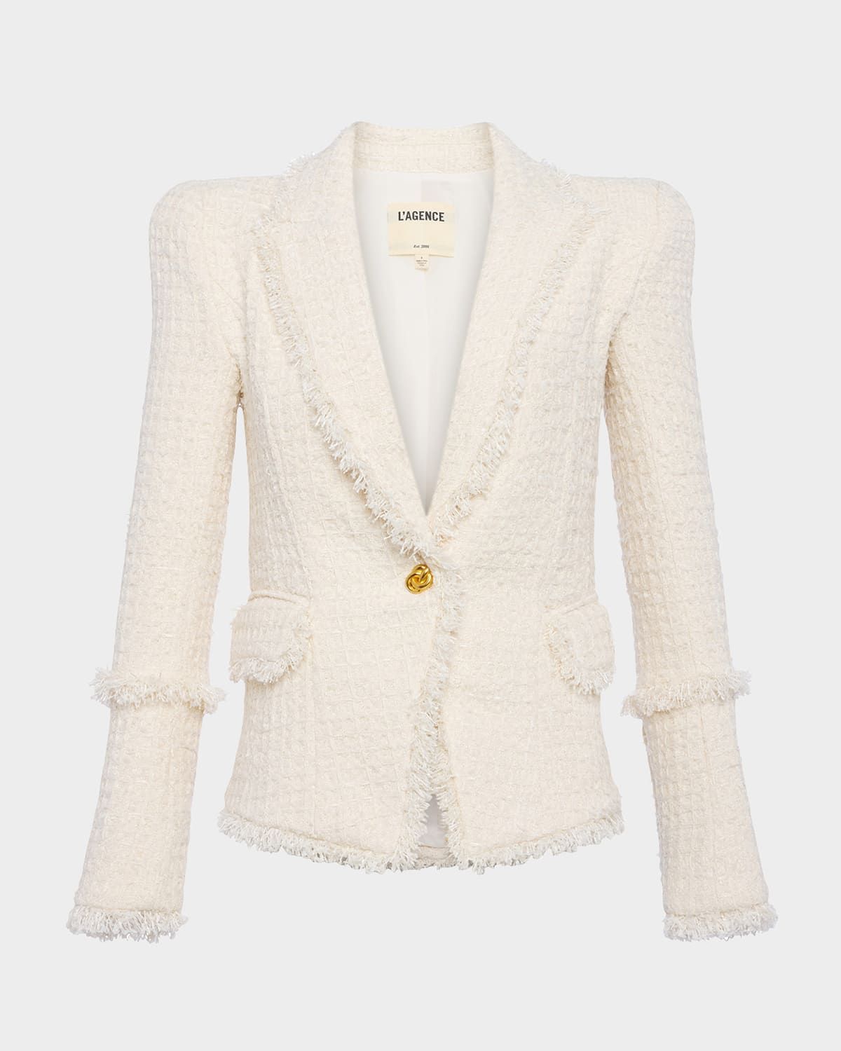 Kaisley Waffle Tweed Blazer