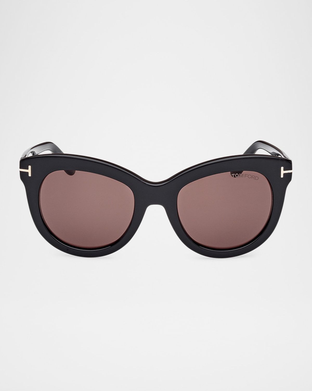 Odette Round Acetate Sunglasses