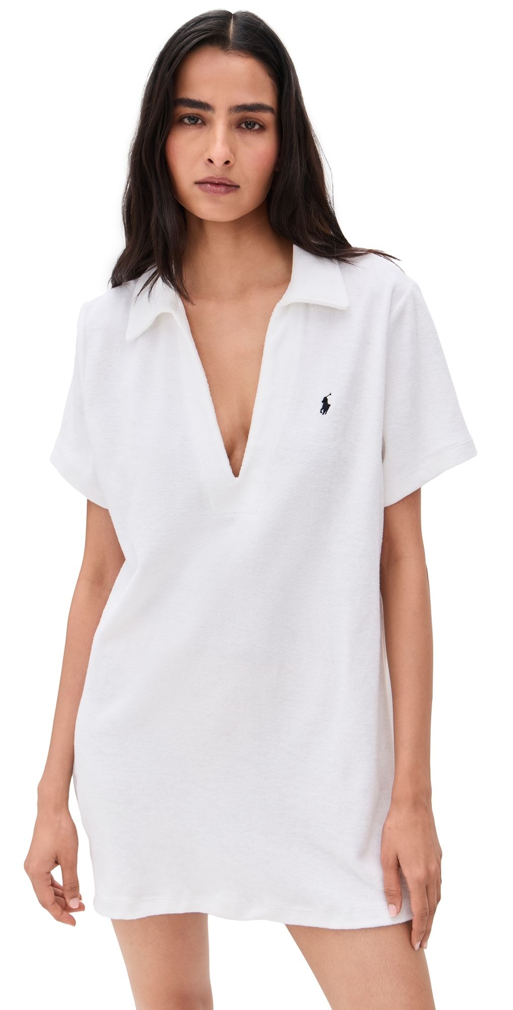 Polo Ralph Lauren Collar Dress White L