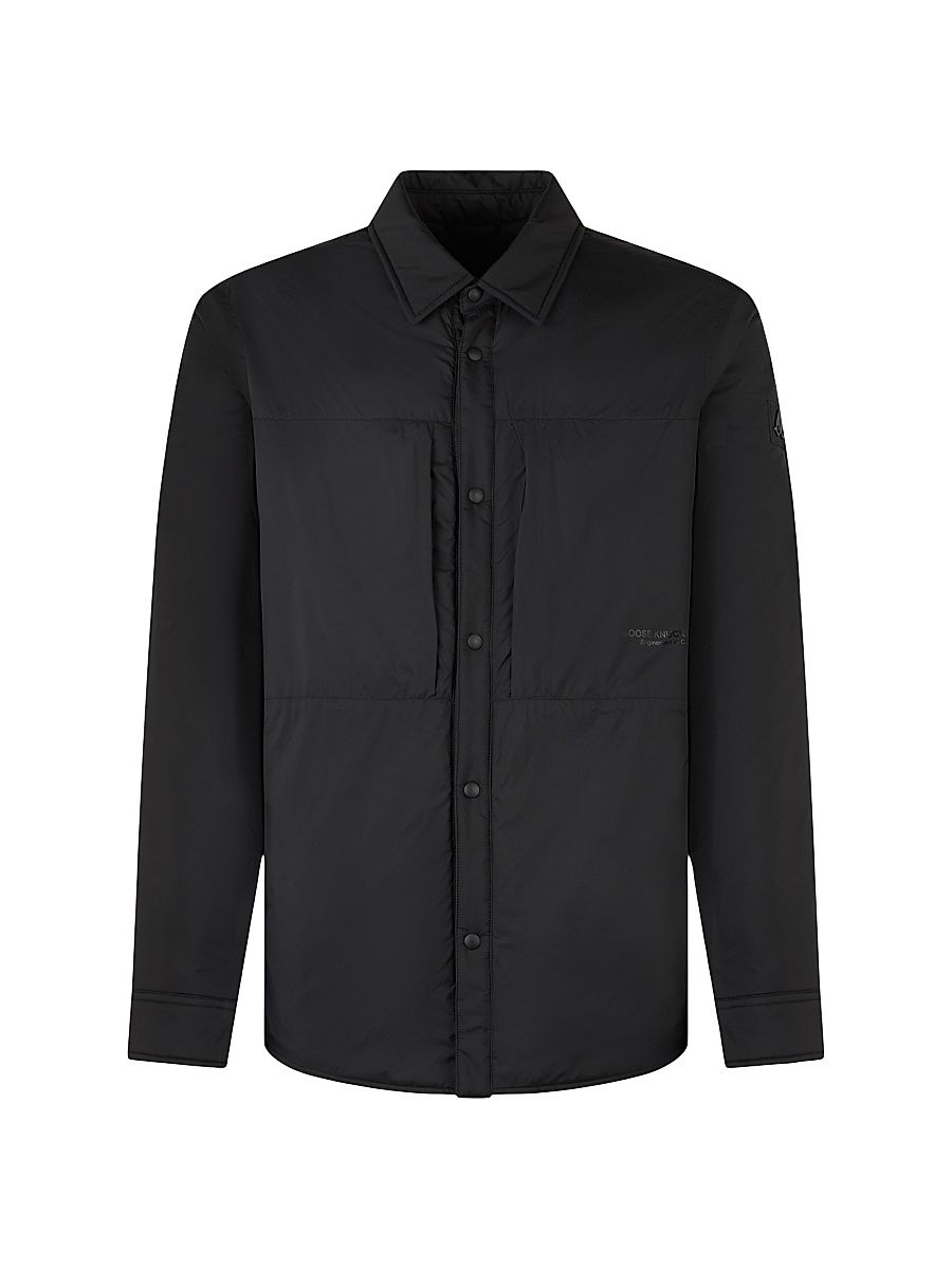 Men's Ash Shirt Jacket - Black - Size XXL