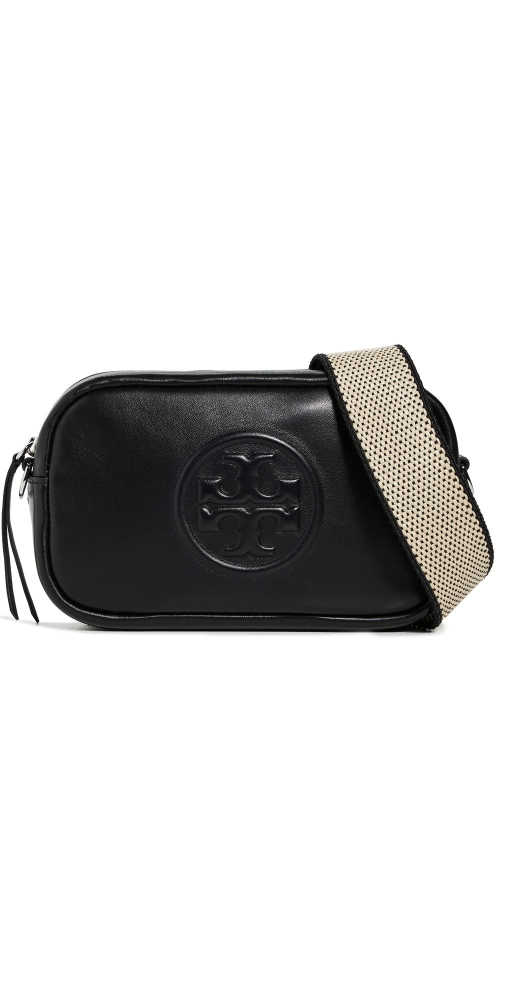 Tory Burch Miller Soft Mini Crossbody Bag Black One Size