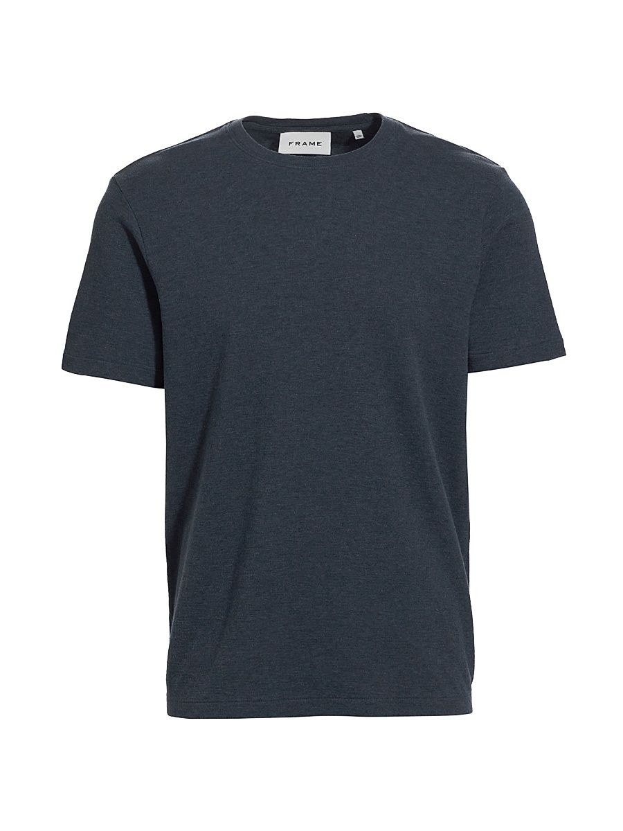 Men's Duo Fold Short-Sleeve T-Shirt - Heather Dark Blue - Size Small