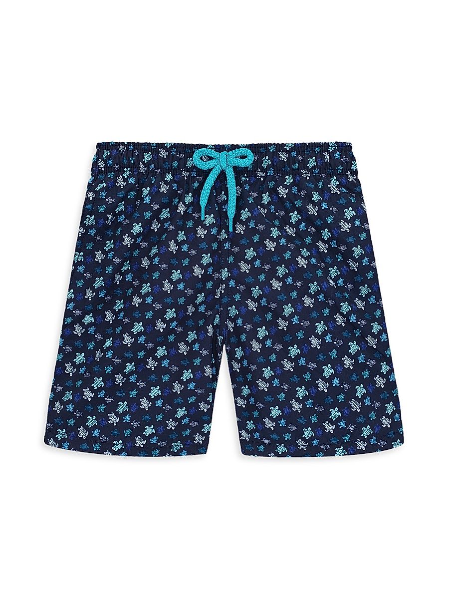 Baby Boy's, Little Boy's & Boy's Jim Micro Ronde Des Tortues Swim Shorts - Blue - Size 10
