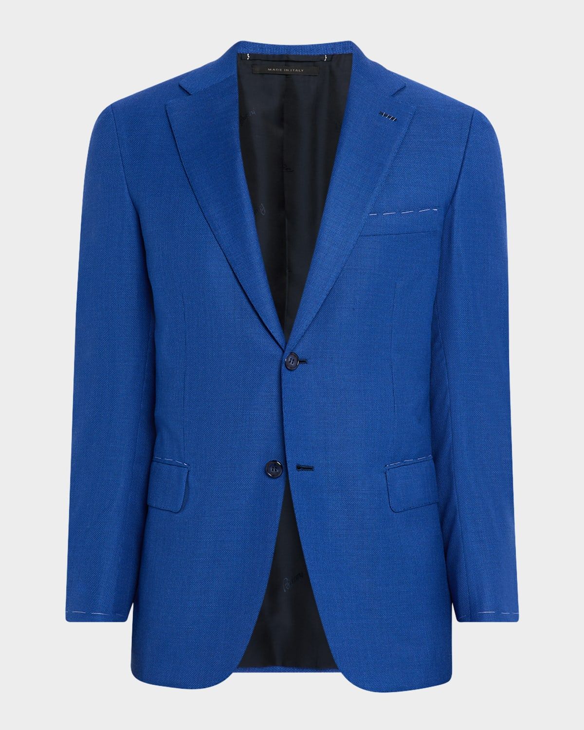 Men & apos;s Wool Tailored-Fit Single-Breasted Blazer