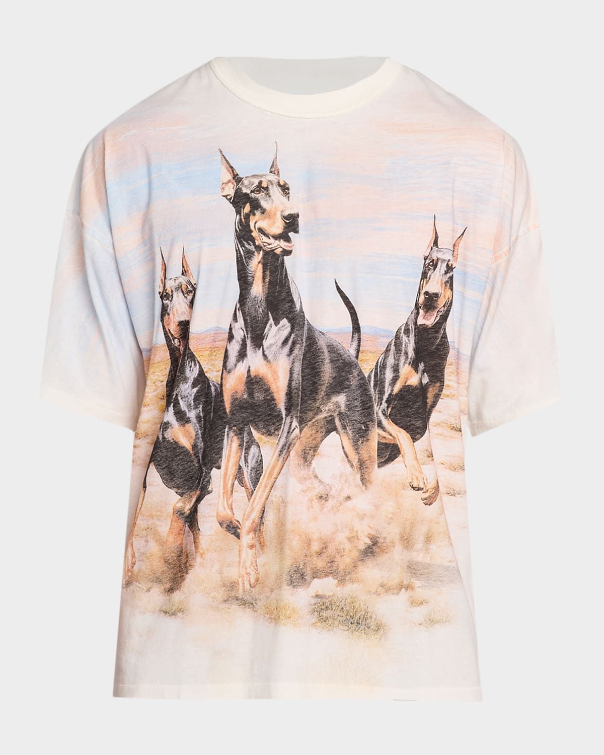 Men & apos;s Western Doberman T-Shirt