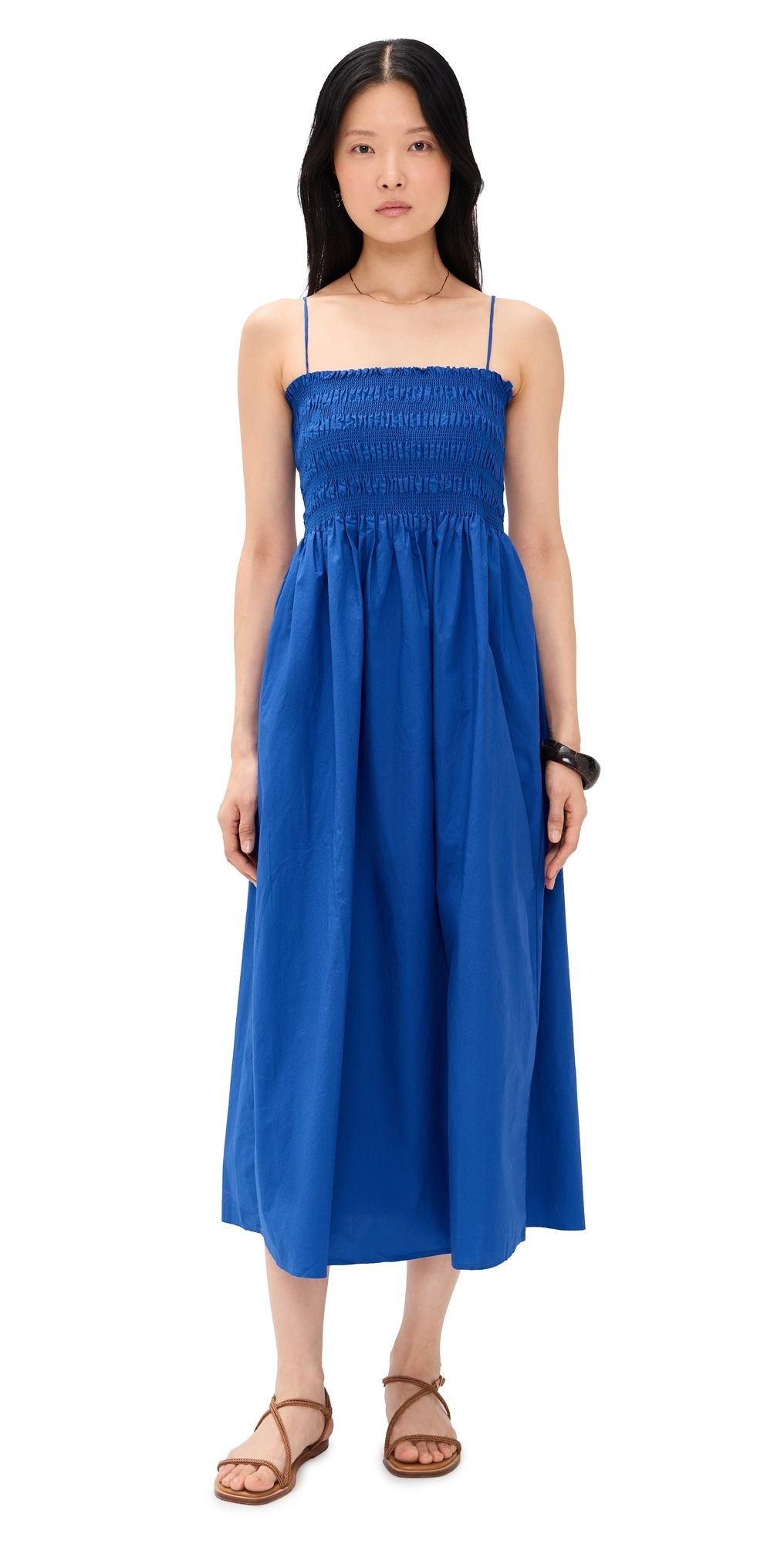 Z Supply Cornelia Poplin Dress Nautical XS