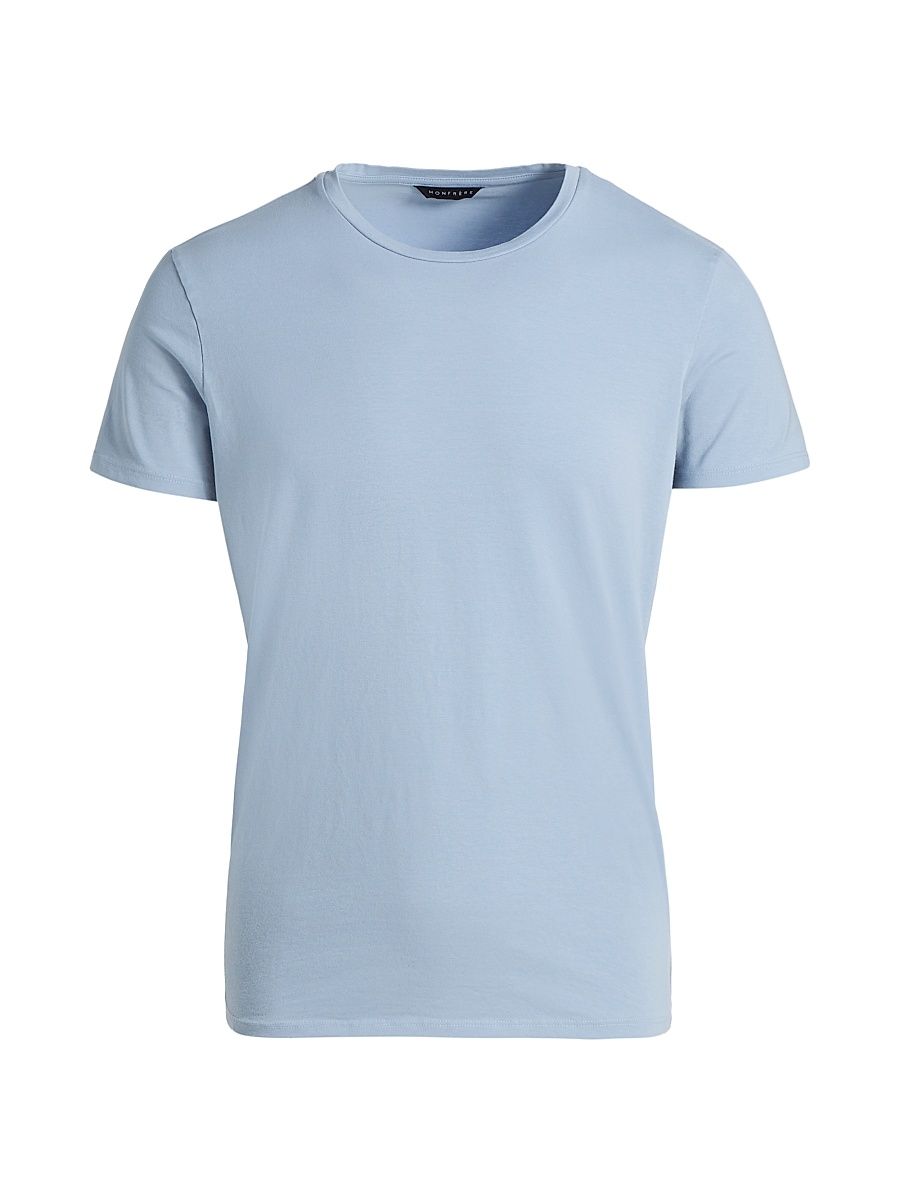 Men's Dann Crewneck T-Shirt - Steel Blue - Size XL