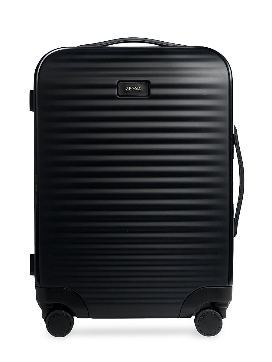 Polycarbonate Trolley Bag - Black - Size 0