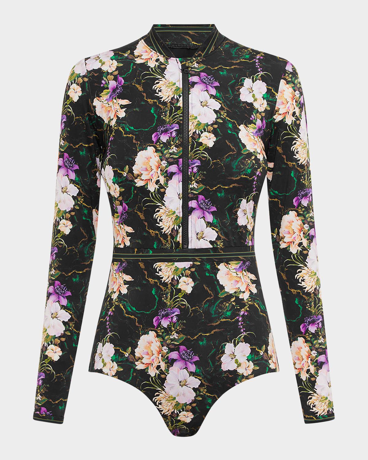 Carmen Rashguard One-Piece Swimsuit