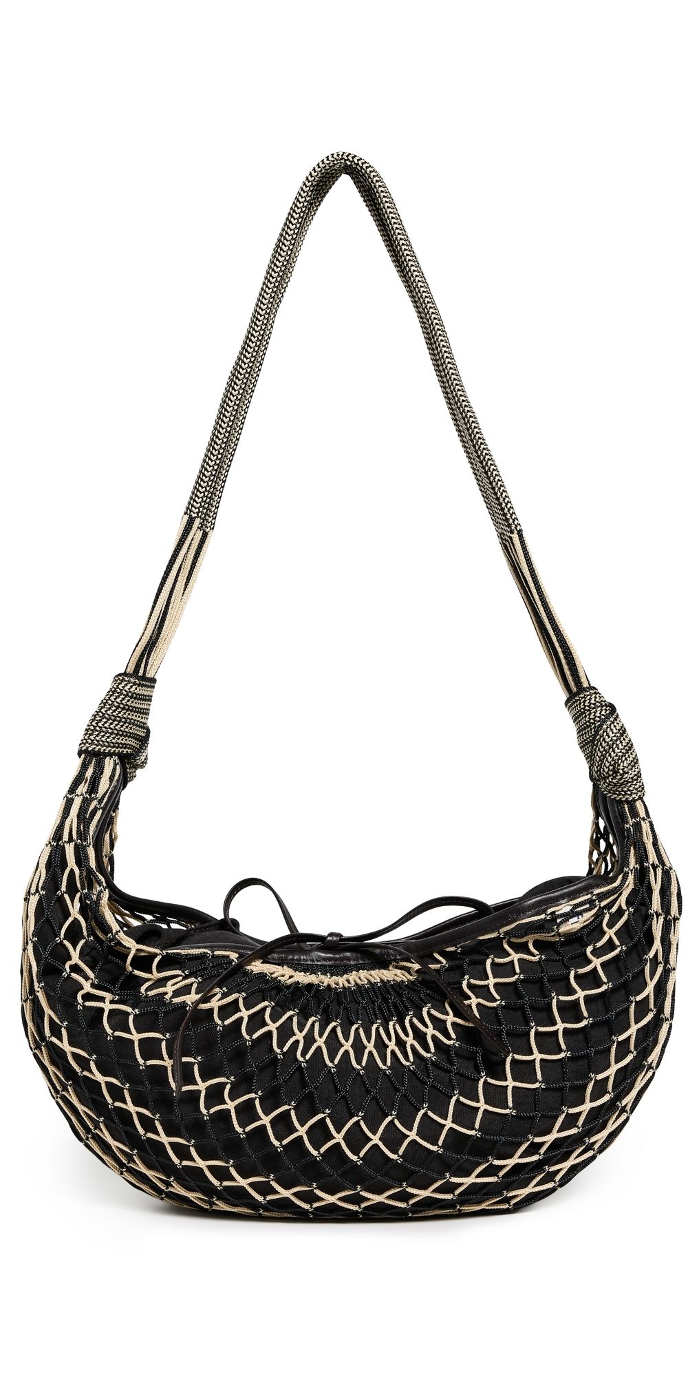 Lemaire Lemaire x Filt Croissant Bag Chevron Light Beige/Black One Size