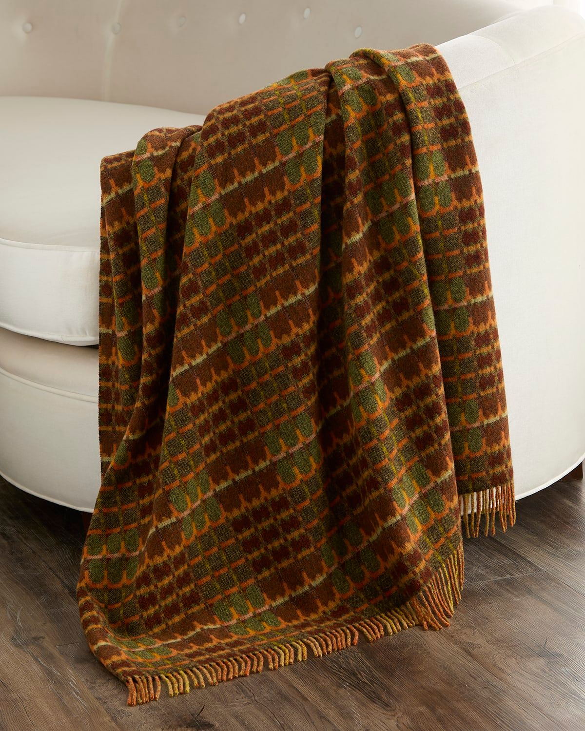 Talbot Merino Wool Throw, 55" x 73"