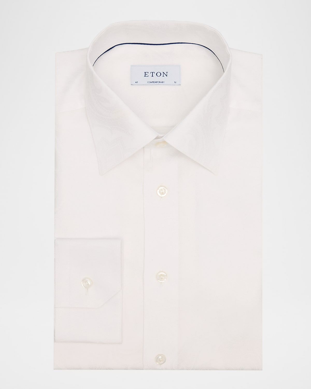 Men & apos;s Evening Floral Jacquard Contemporary-Fit Dress Shirt