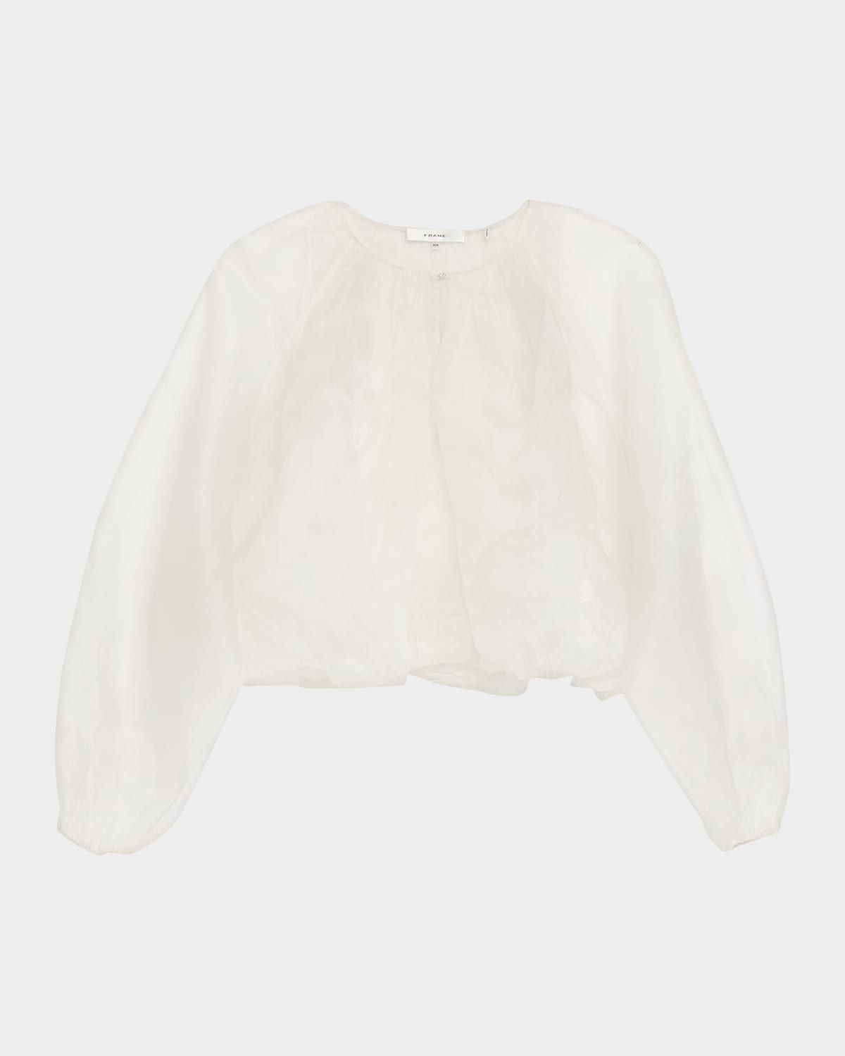 The Sheer Balloon Blouse