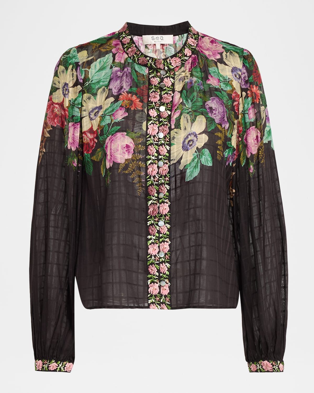 Viktoria Floral-Print Blouse