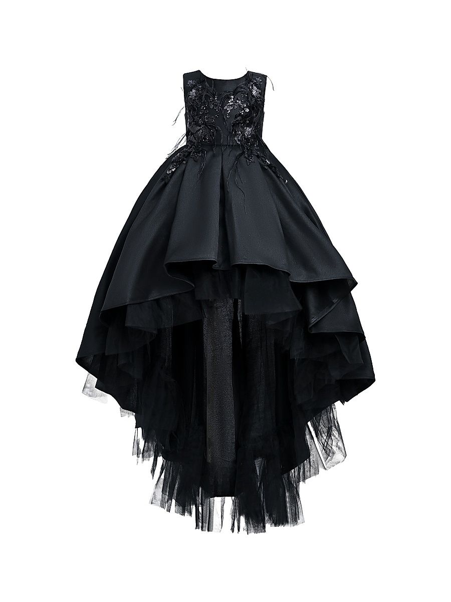 Little Girl's & Girl's Salem Dress - Black - Size 13