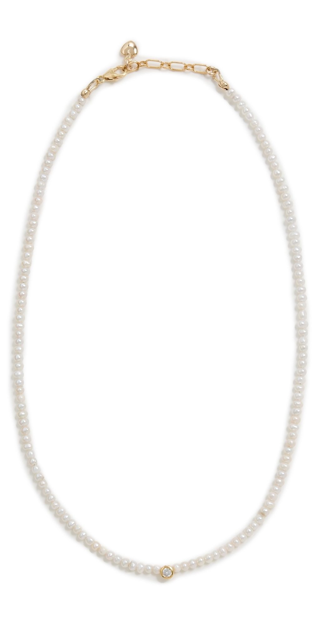 Brinker + Eliza Claire Necklace Pearl One Size