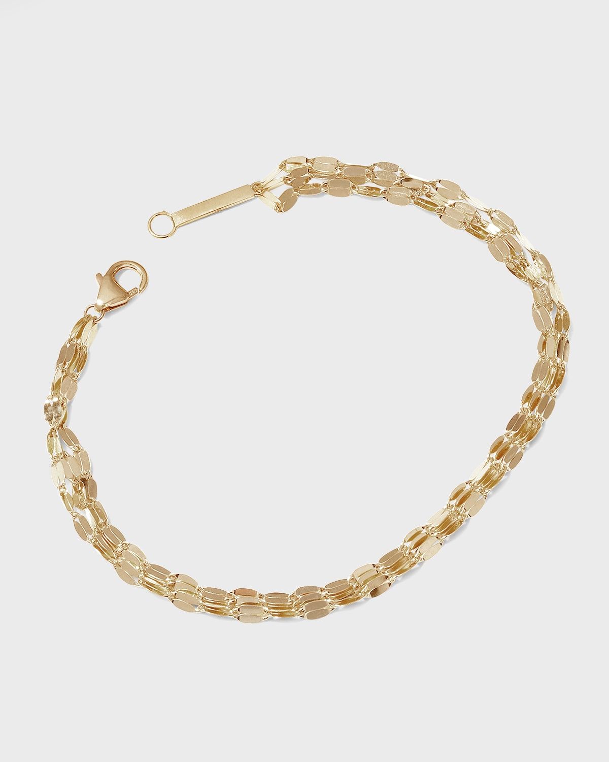 14K Gold Multi Mega Gloss Blake Chain Bracelet