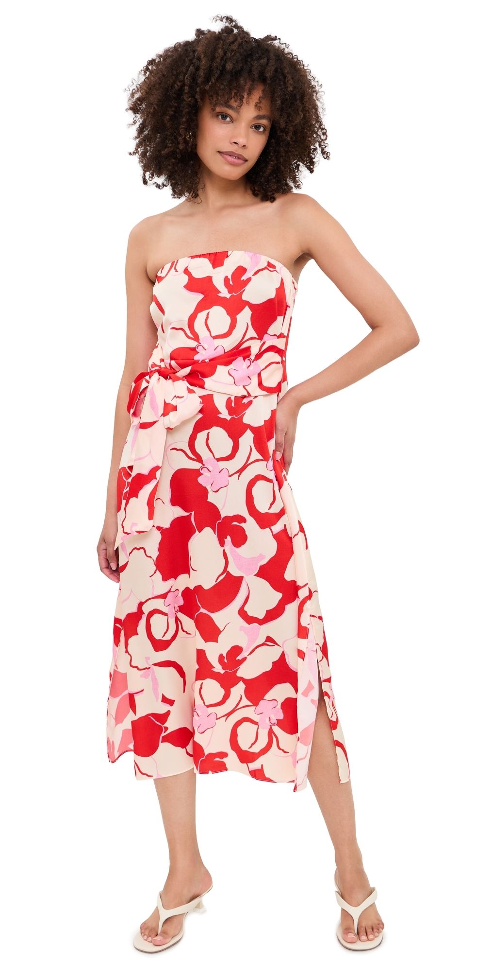 MISA Damalis Dress Abstract Orchid S