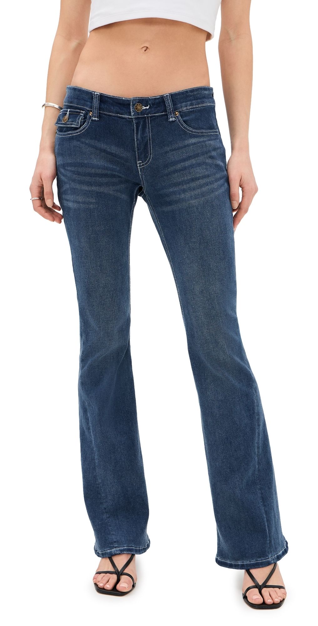 Lioness Mary-Kate Jeans Mid Blue XL