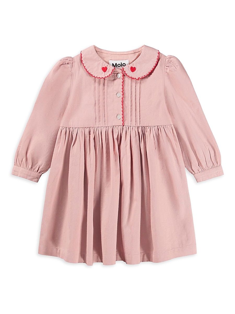 Baby Girl's & Little Girl's Charlette Pintucked Dress - Petal Blush - Size 2
