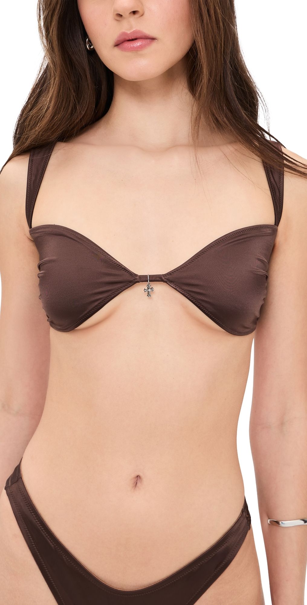 Lioness Lila Bikini Top Chocolate XXS