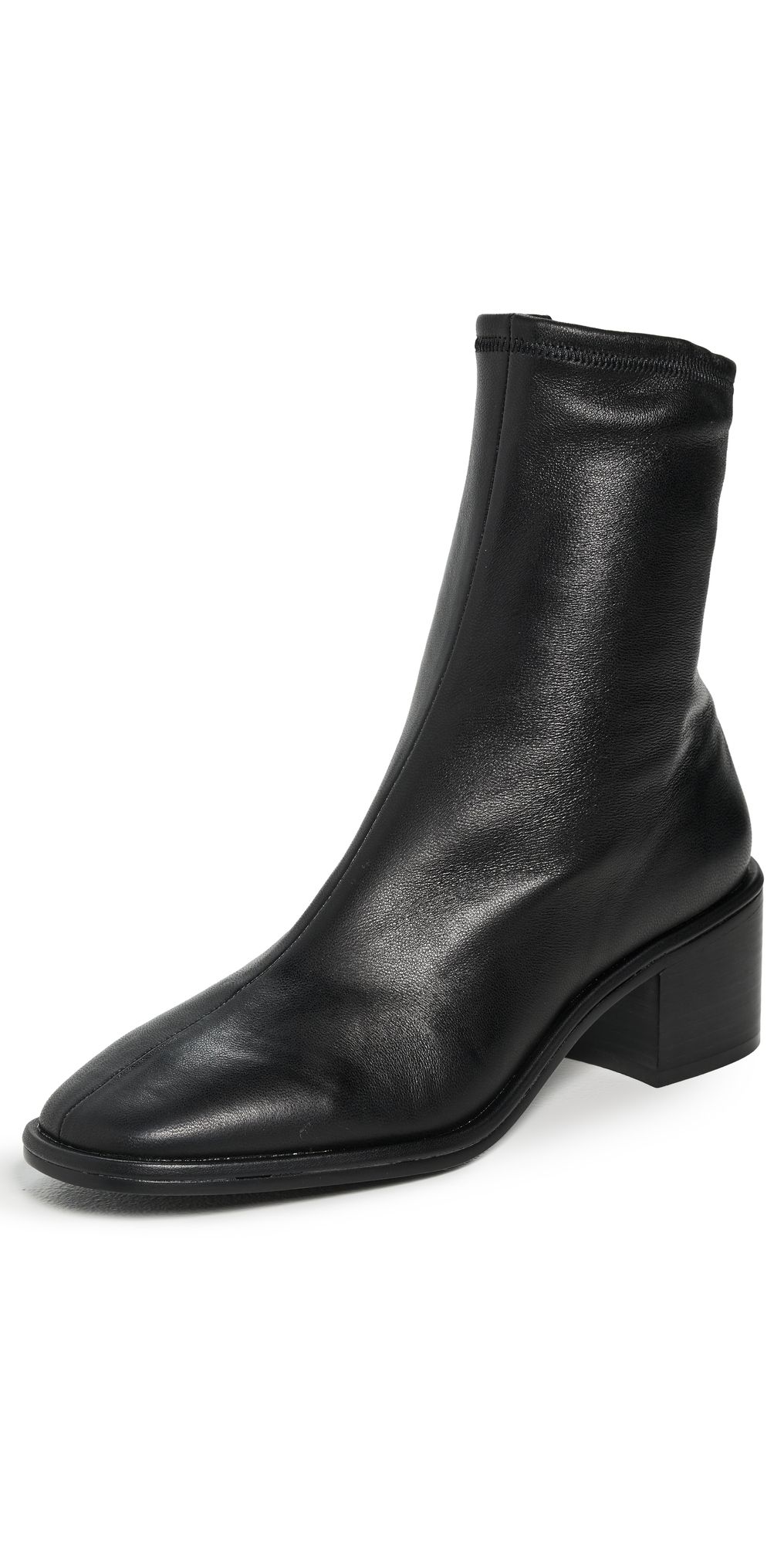 Loeffler Randall Roxy Stretch Ankle Booties Black 8