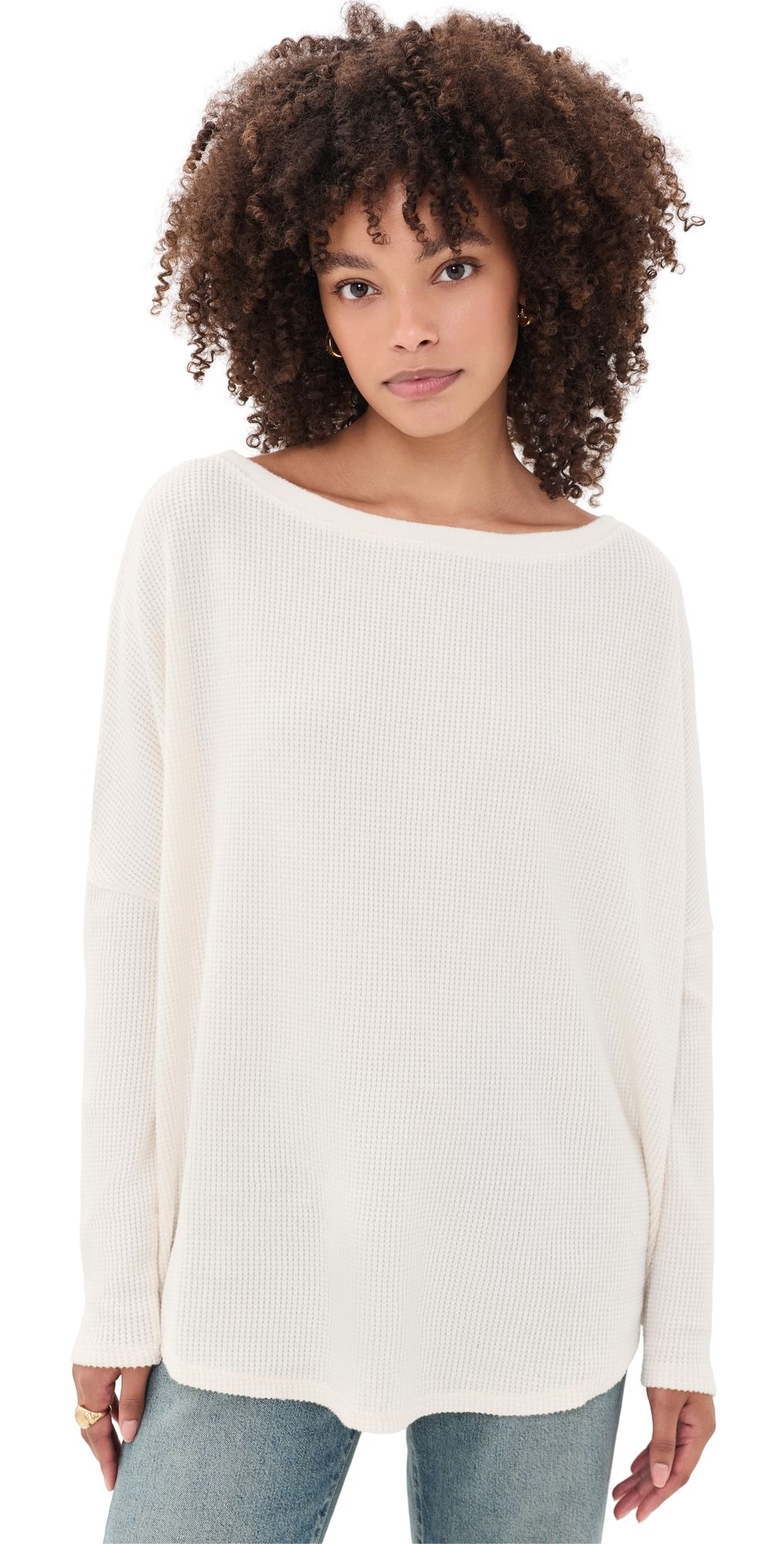 Free People Latte Blues Thermal Sugar Swizzle L