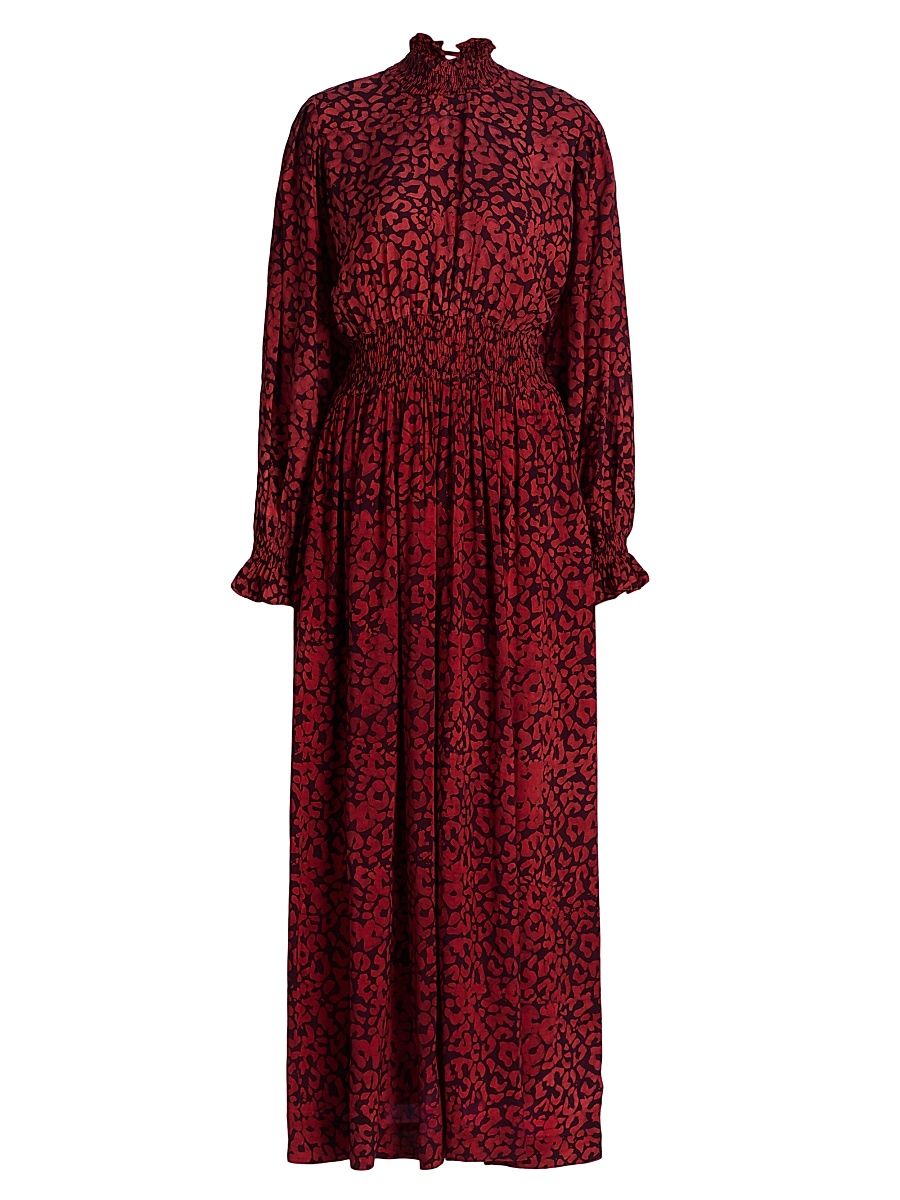Women's Abike Maxi Dress - Red - Size XL