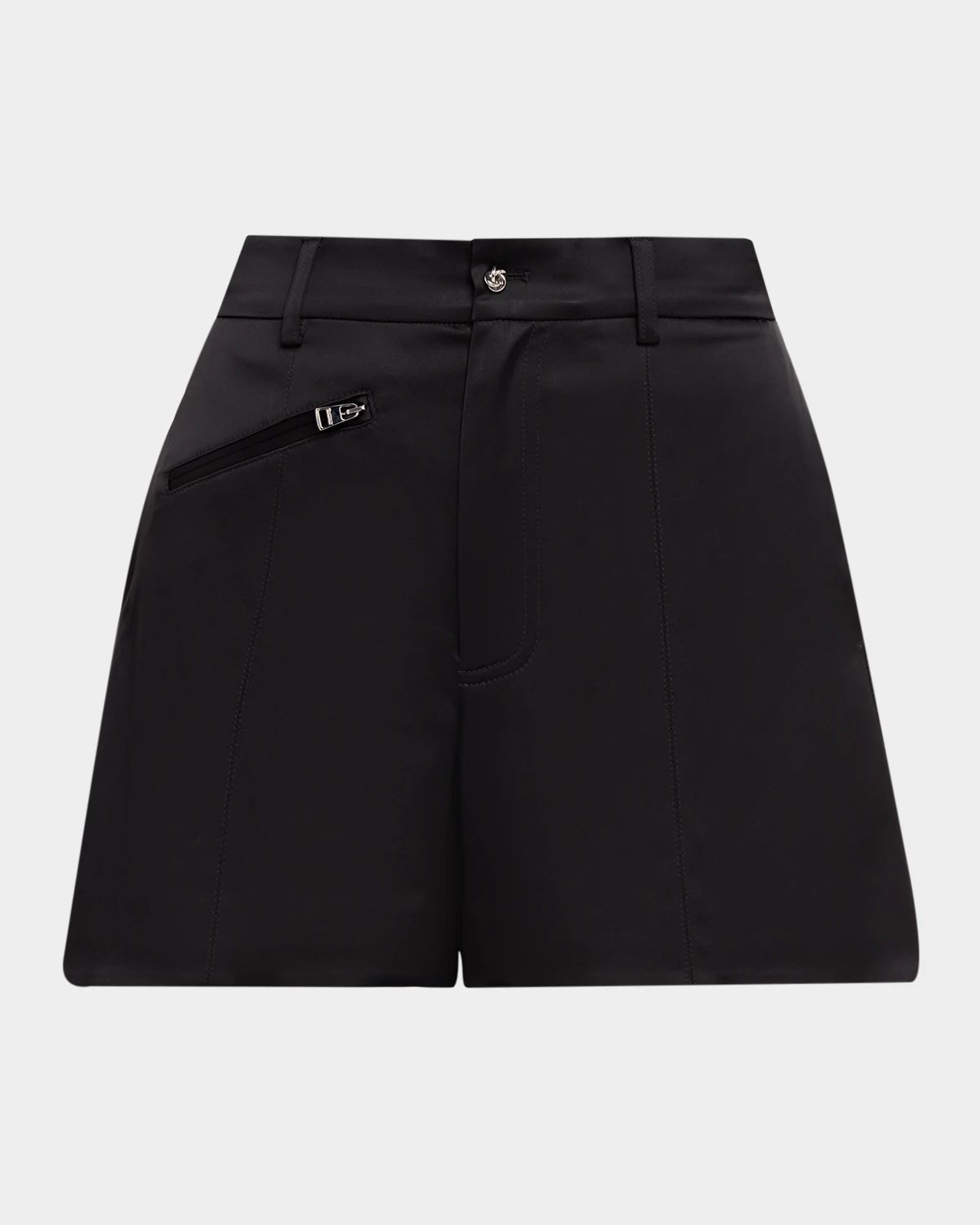 Satin Tailored Shorts