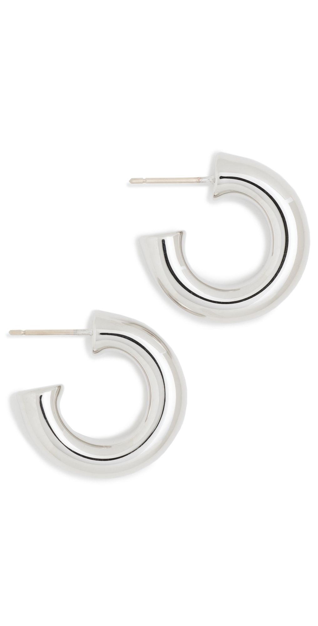 Jennifer Fisher Samira Micro Huggies Silver One Size