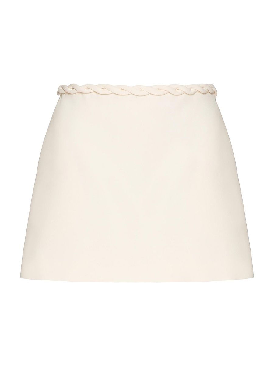 Women's Crepe Couture Skirt - Ivory - Size 4