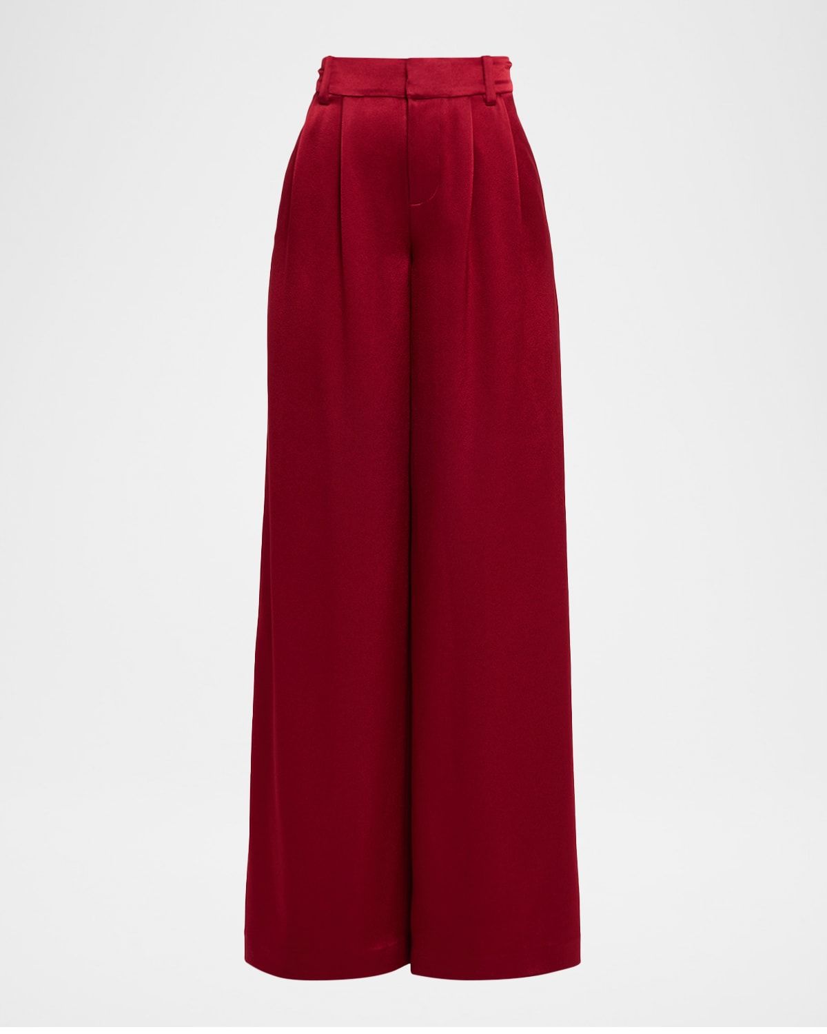 Kennedy Pleated Satin Trousers