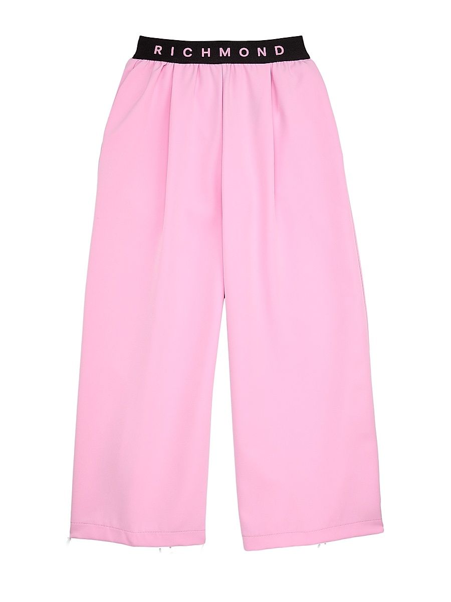 Little Girl's & Girl's Straight-Leg Pants - Pink - Size 14
