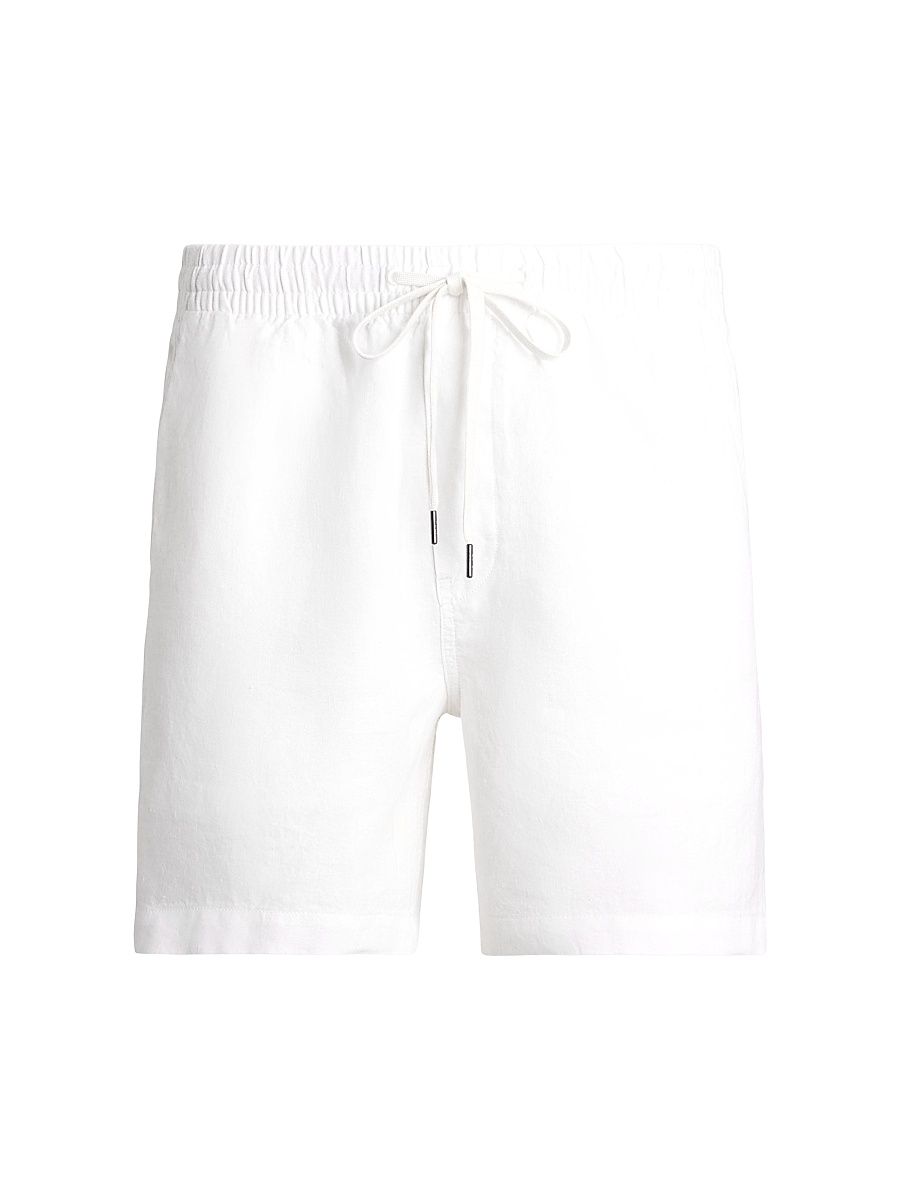 Men's Prepster Linen Shorts - Ceramic White - Size XXL
