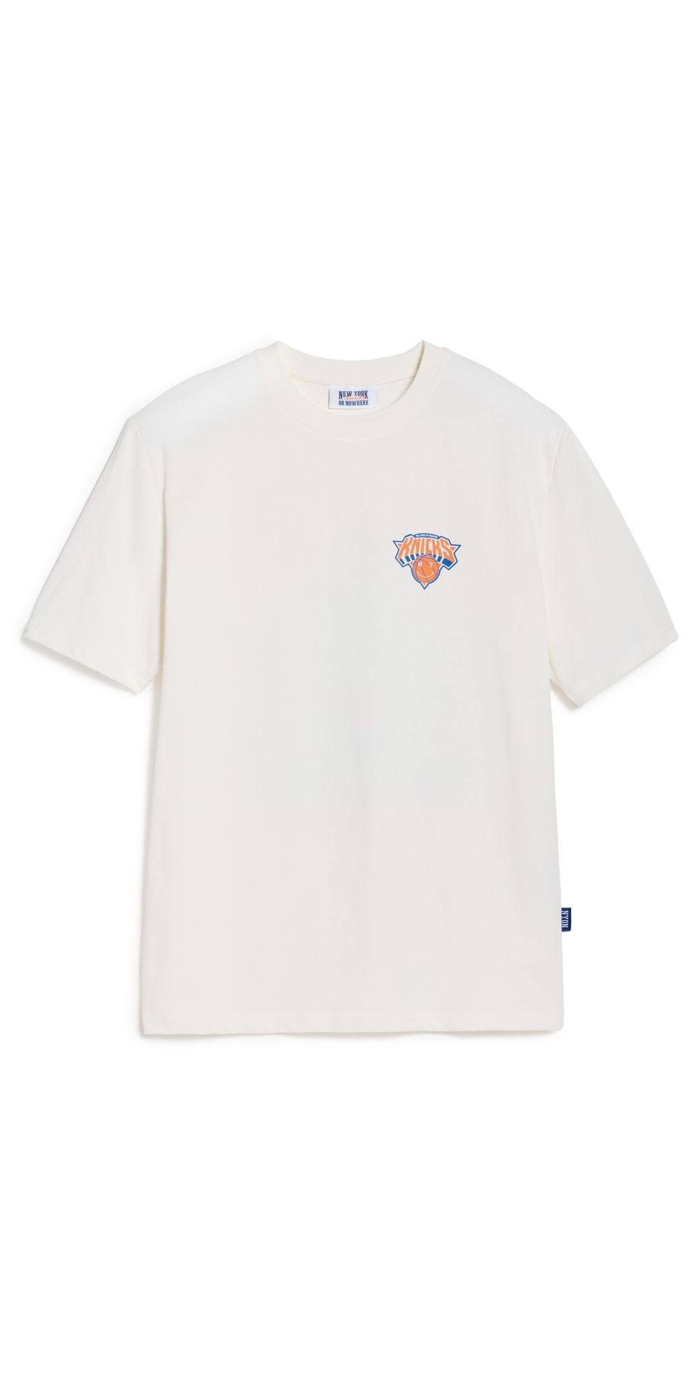 New York or Nowhere Knicks Skyscraper T-Shirt Off White XS