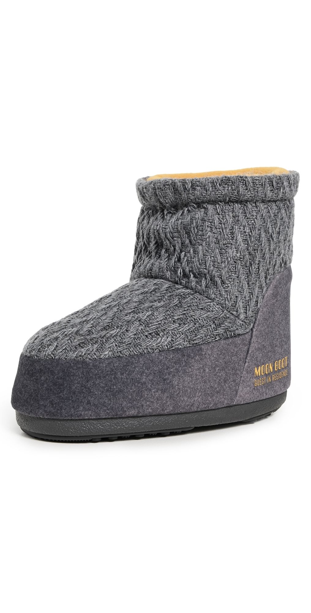 Moon Boot Moon Boot x Guest In Residence Icon Low Nolace Knit Boots Grey 42/44