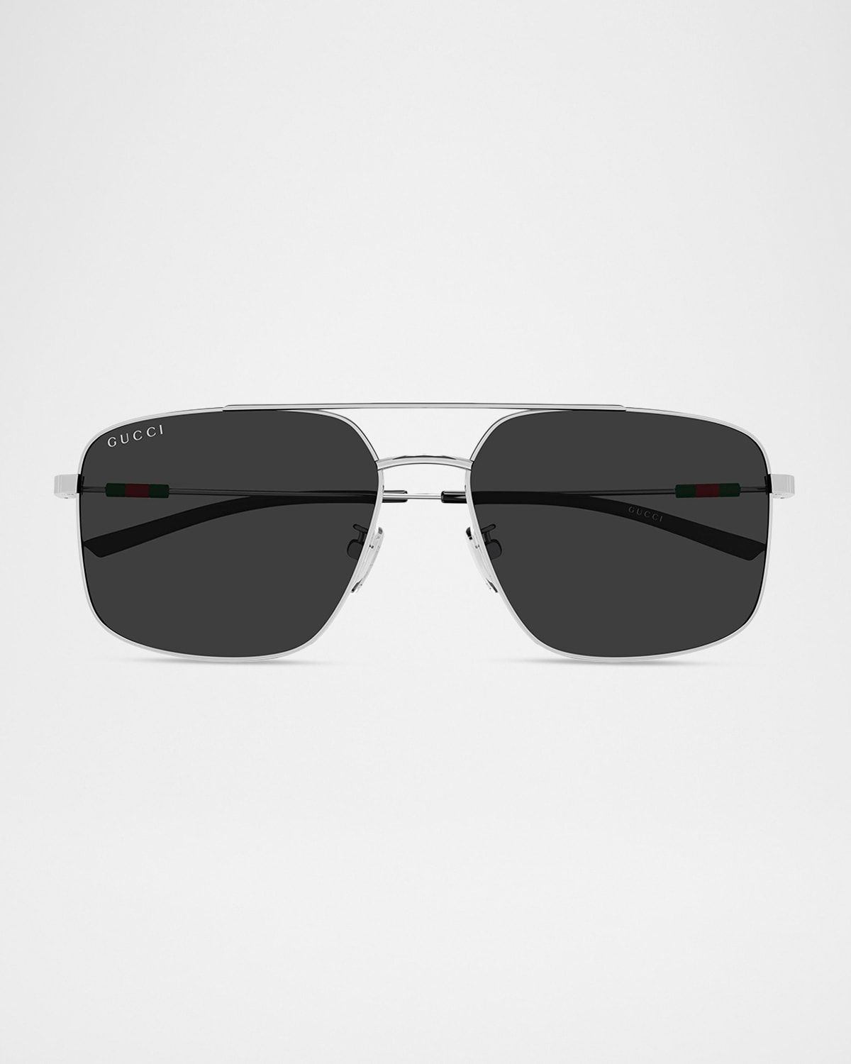 Men & apos;s GG2096SA-001 Metal Rectangle Sunglasses