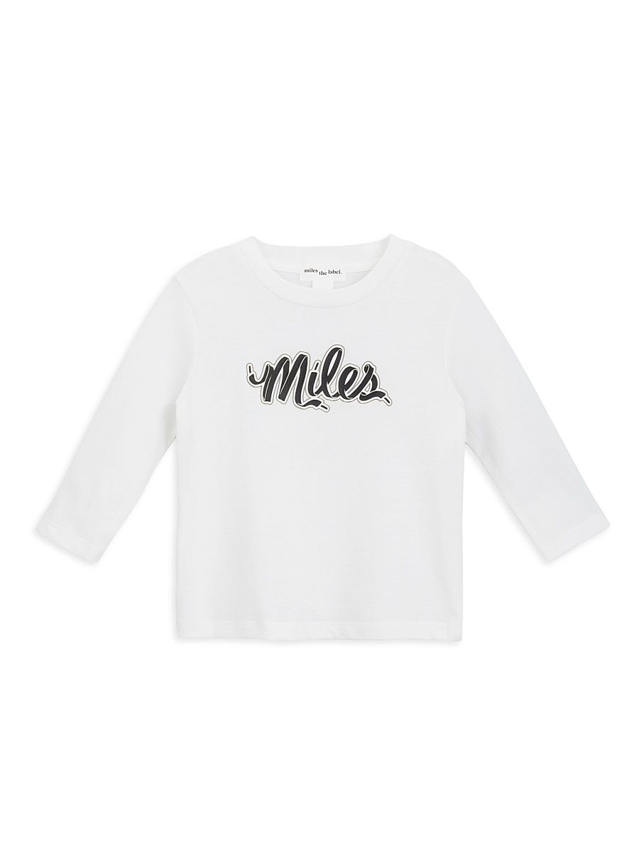 Baby Boy's Logo Laces Shirt - Off White - Size 24 Months