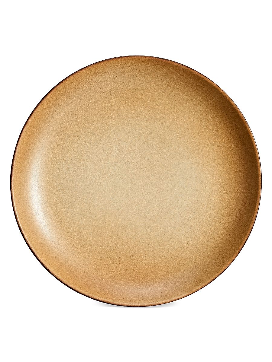 Terra Iron Dinner Plate - Leather