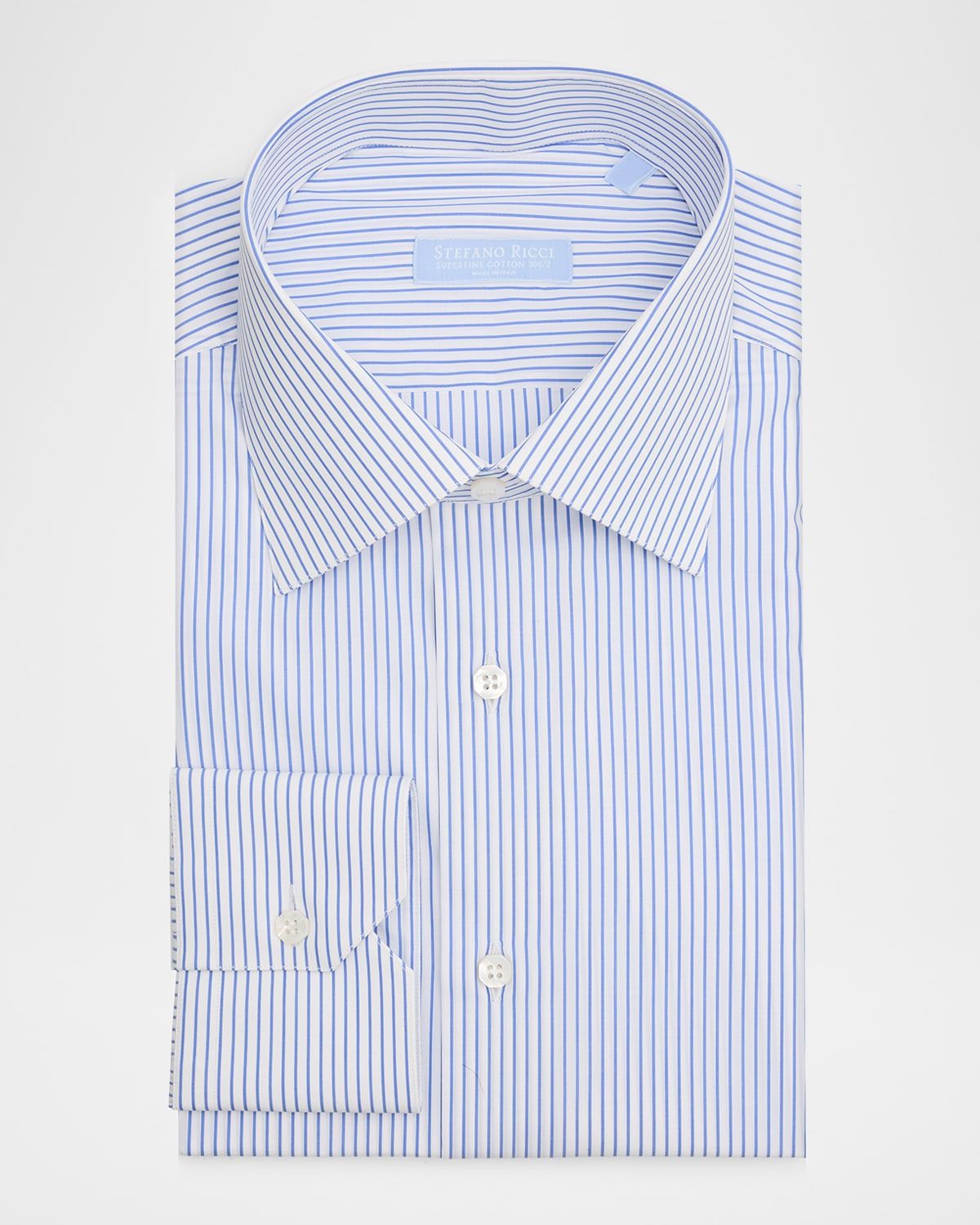 Men & apos;s Cotton Pinstripe Dress Shirt